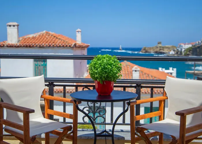 Seaview Comfy Flat In Andros - Walk To Beach